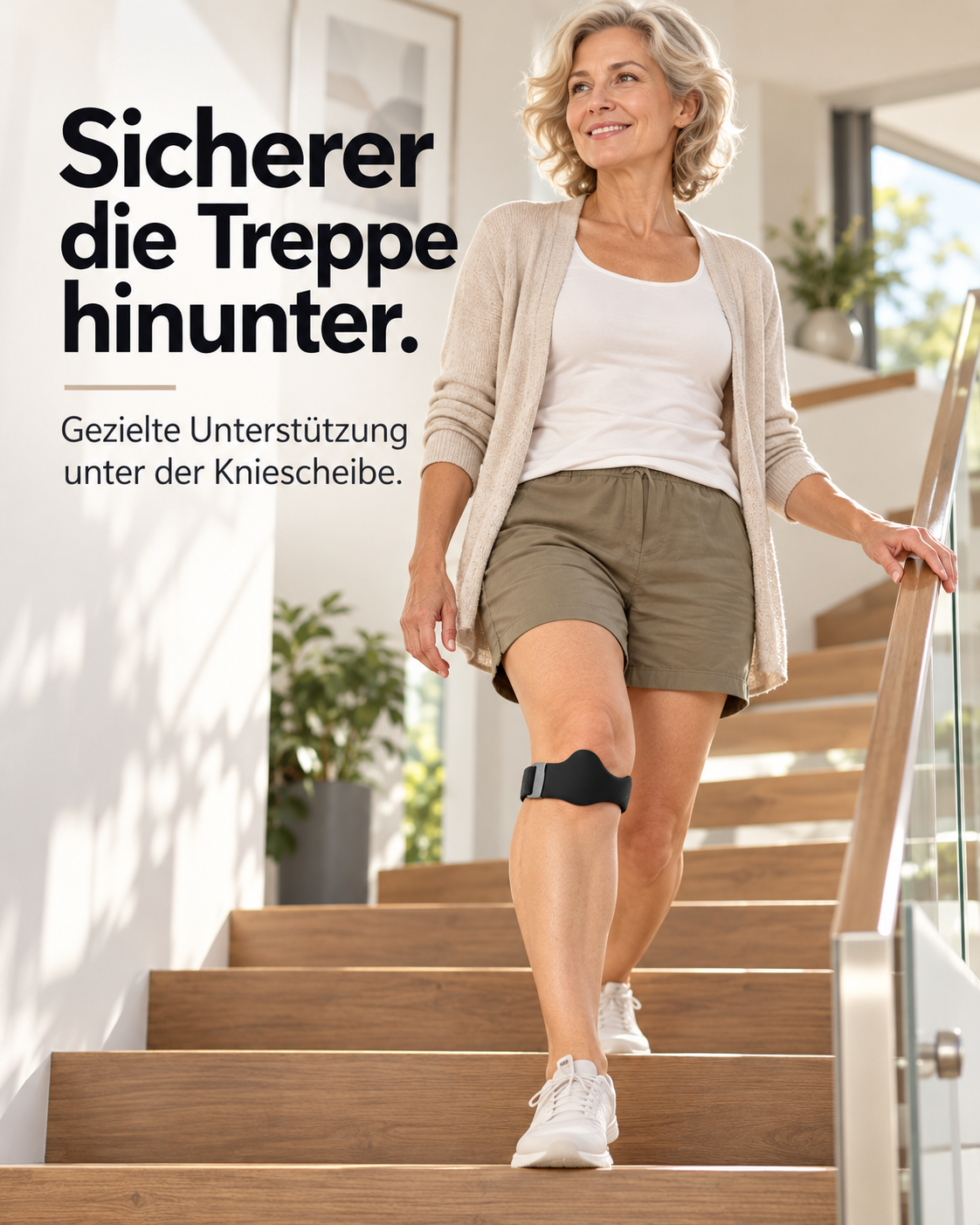 Sicherer die Treppe hinunter mit Treppfrei